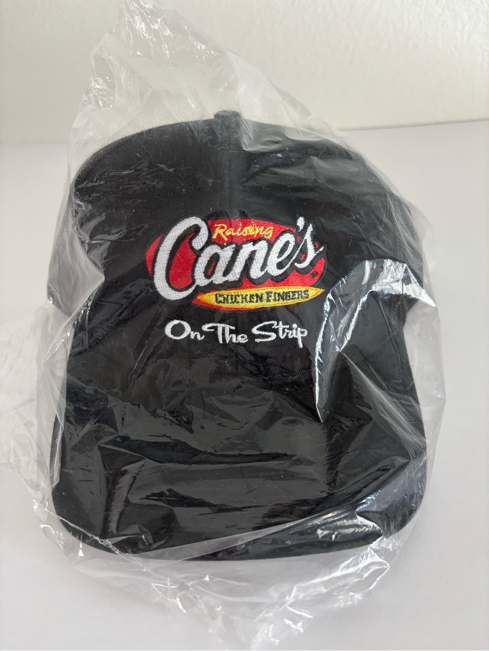 NWT Raising Cane's Las Vegas "On The Strip" Hat Black